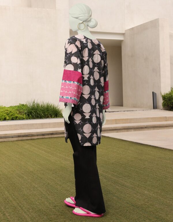 JUNAID JAMSHED Lawn Printed Stitched Shirt - Summer Collection - Image 2